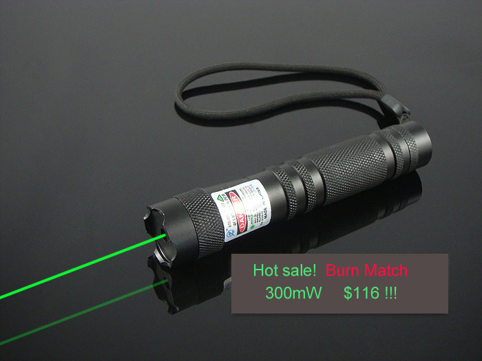 Hotsales! high power 300mW Green Laser Pointer
